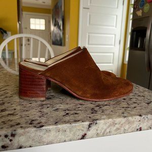 NISOLO All Day Cognac Suede Mule
